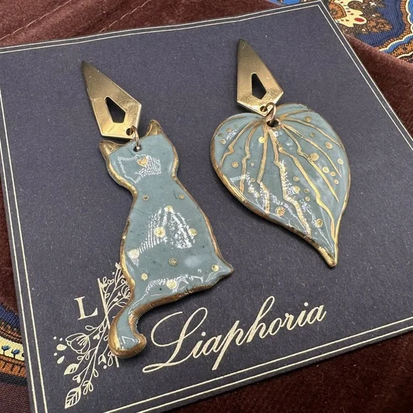 Handmade Luxury Ceramic Earrings – Unique, Lightweight, and Artistic Jewelry - Picture 6 of 10